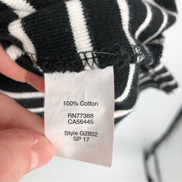 MADEWELL Striped Keyhole Back Mini Dress Size Small - Picture 9 of 10